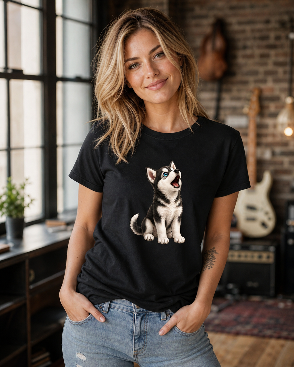 Husky Song T-Shirt | Husky Dog Lover Funny Tee