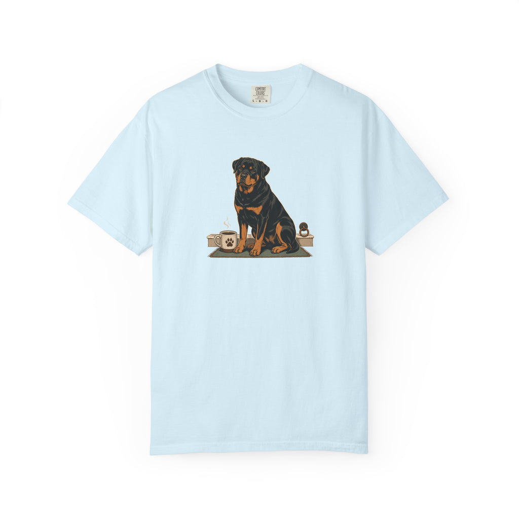Rottweiler Heavy Roast Guardian Blend T-Shirt | Rottie Coffee Tee