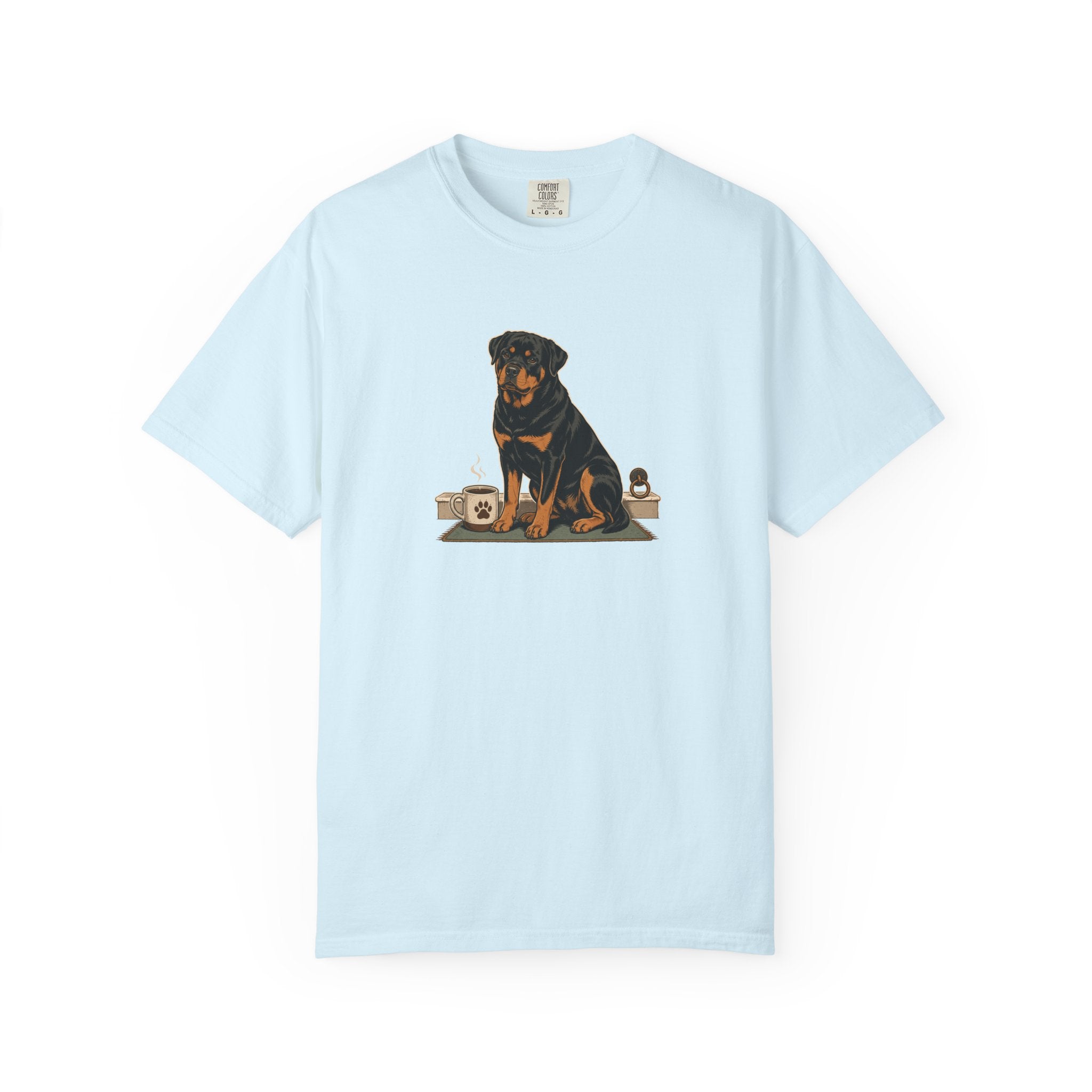 Rottweiler Heavy Roast Guardian Blend T-Shirt | Rottie Coffee Tee