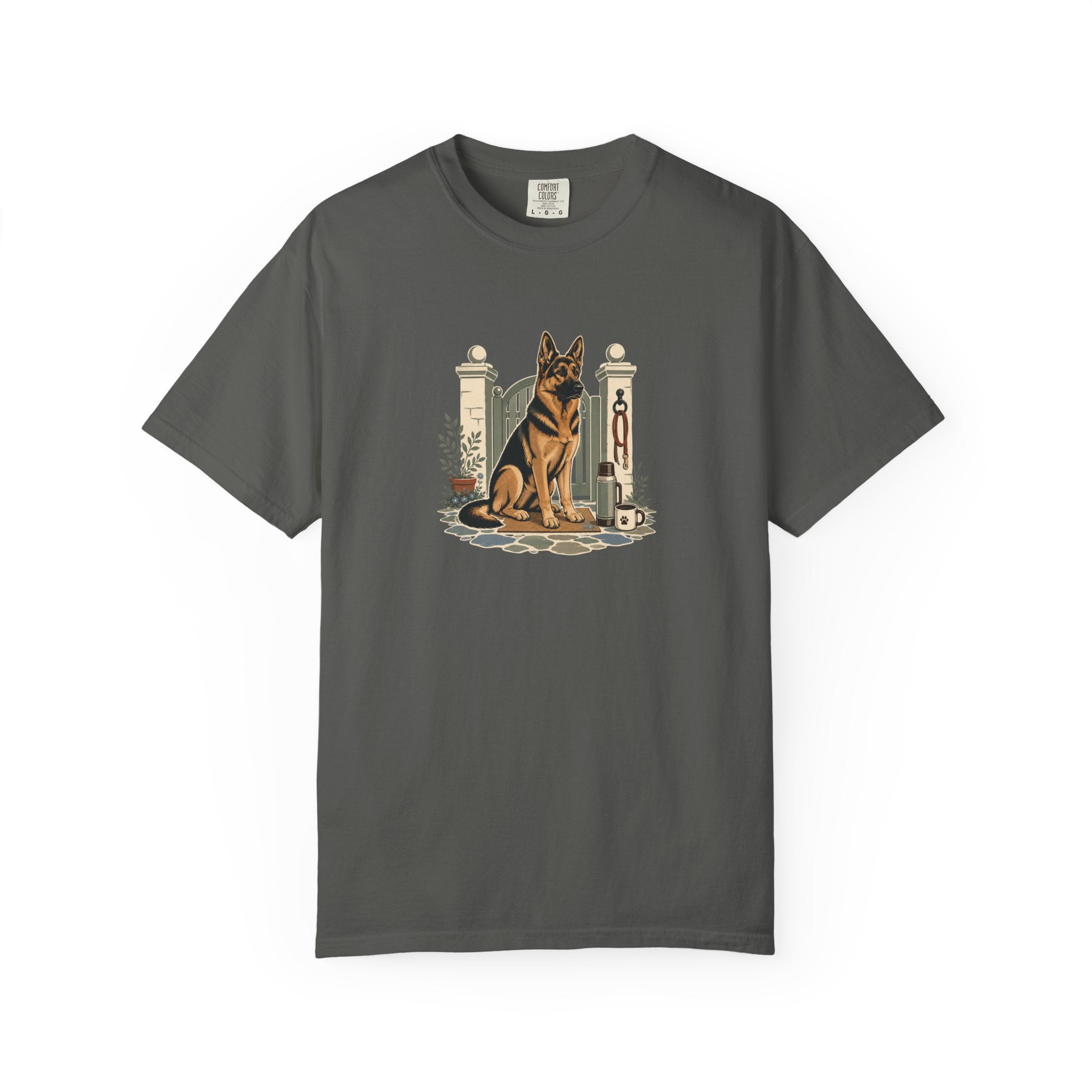 German Shepherd Dog Watch Post T-Shirt | GSD Lover Tee