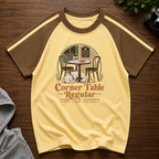 Corner Table Regular Brew Line Raglan T-Shirt