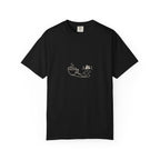 Coffee Leash Trail T-Shirt | Dog Hiking Coffee Lover Tee