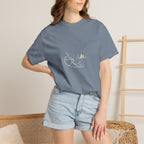 Coffee Leash Trail T-Shirt | Dog Hiking Coffee Lover Tee
