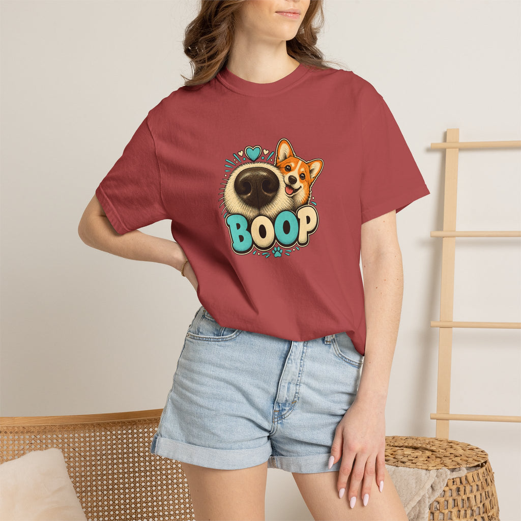 Boop Corgi T-Shirt | Cute Corgi Lover Graphic Tee