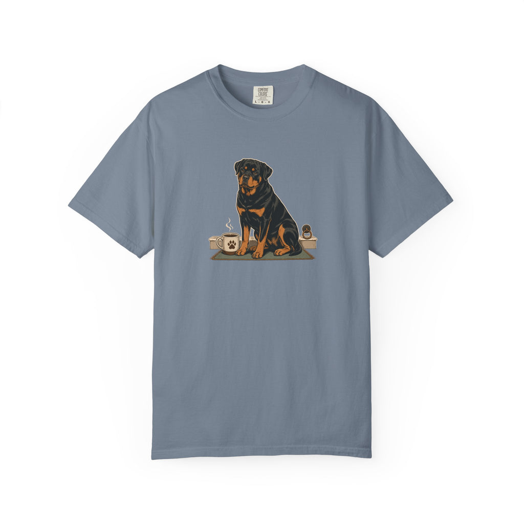 Rottweiler Heavy Roast Guardian Blend T-Shirt | Rottie Coffee Tee