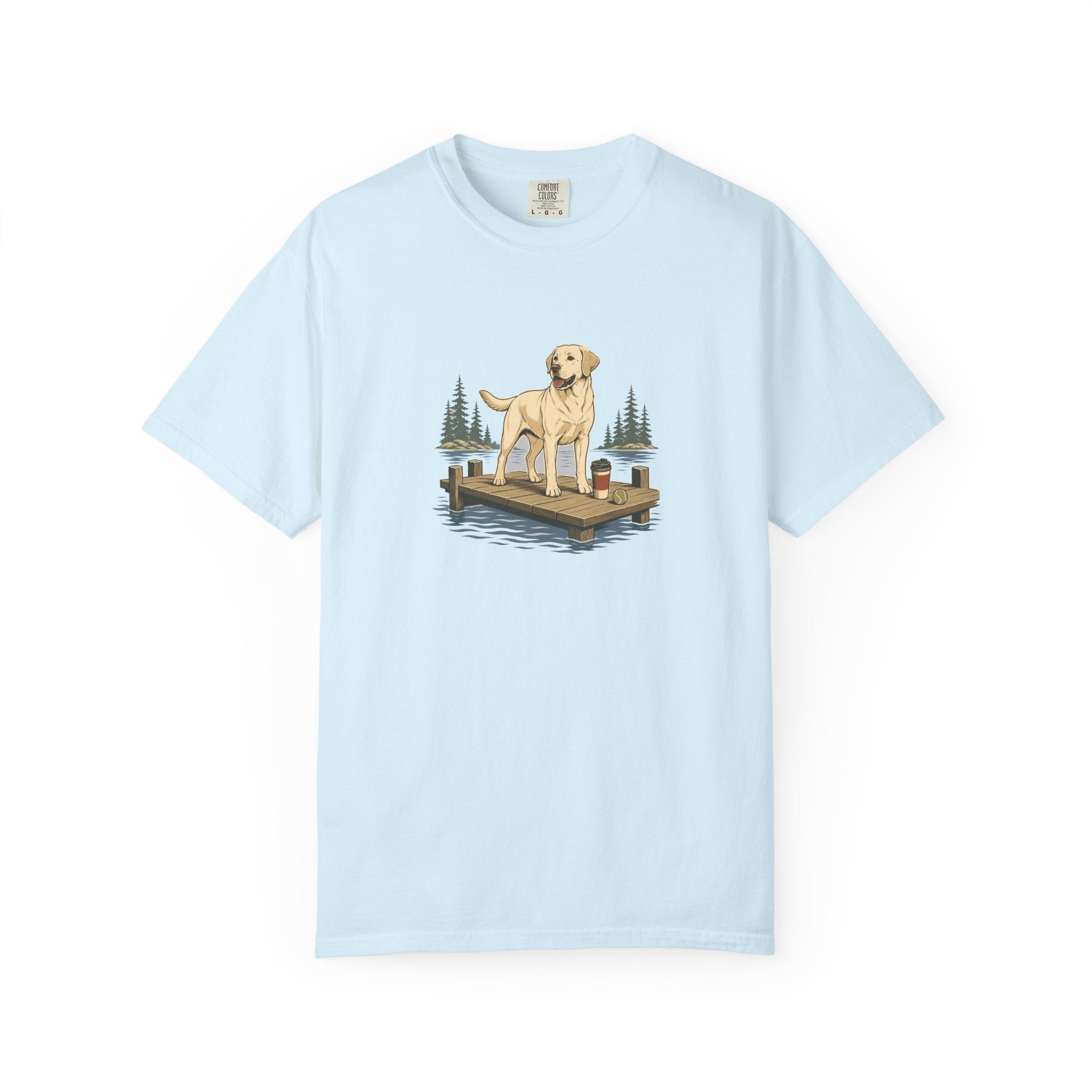 Labrador Retriever Lake Run T-Shirt | Lab Dog Lover Tee