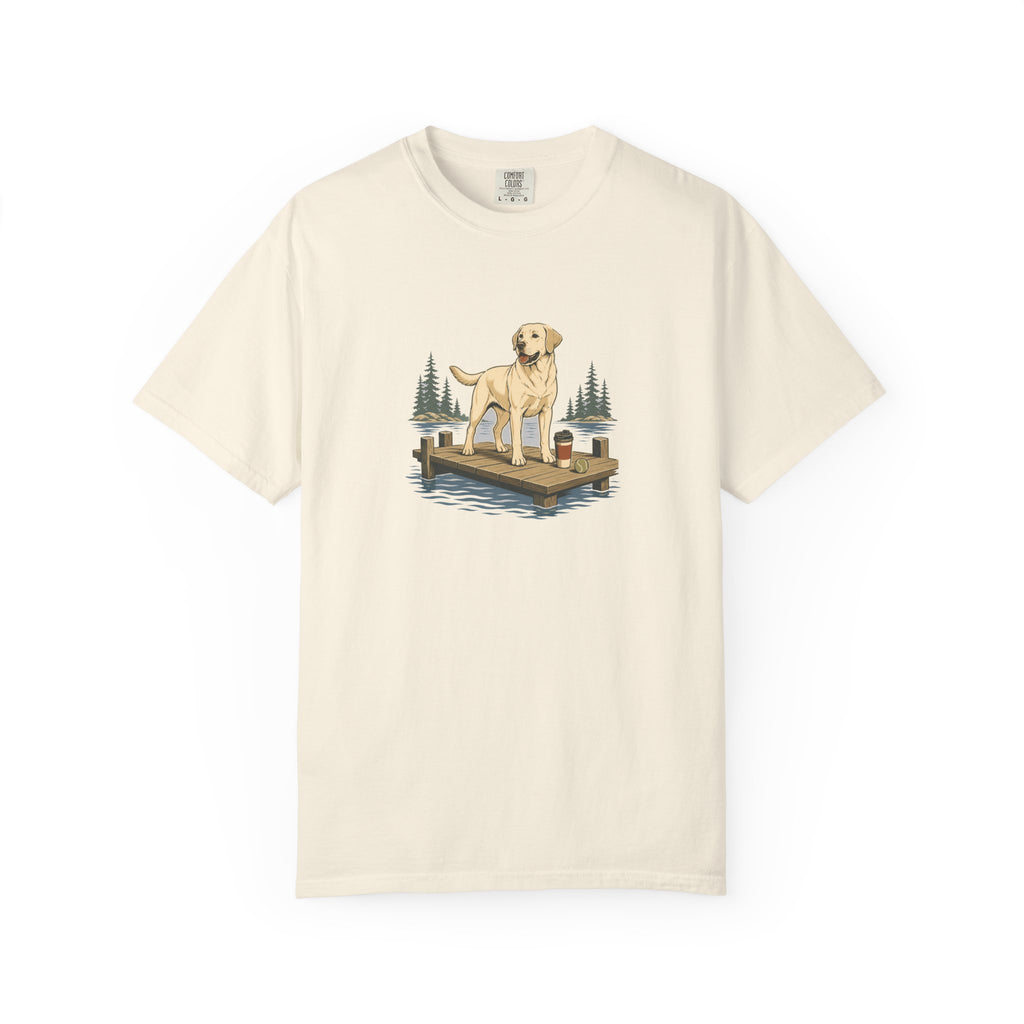 Labrador Retriever Lake Run T-Shirt | Lab Dog Lover Tee