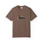 Dachshund Long Pour Espresso T-Shirt | Funny Dachshund Coffee Tee