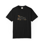 Dachshund Long Pour Espresso T-Shirt | Funny Dachshund Coffee Tee
