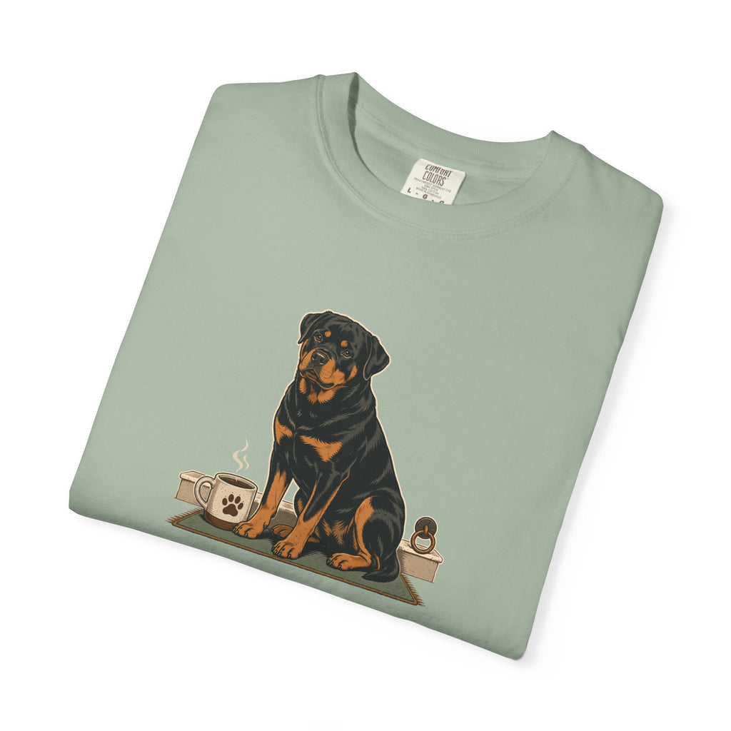 Rottweiler Heavy Roast Guardian Blend T-Shirt | Rottie Coffee Tee