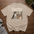 Farmstand Coffee Run Snow Washed Oversized Cotton T-Shirt