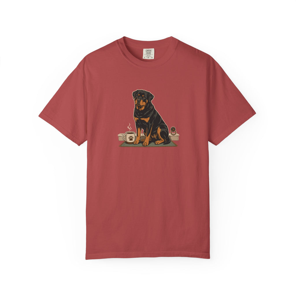 Rottweiler Heavy Roast Guardian Blend T-Shirt | Rottie Coffee Tee