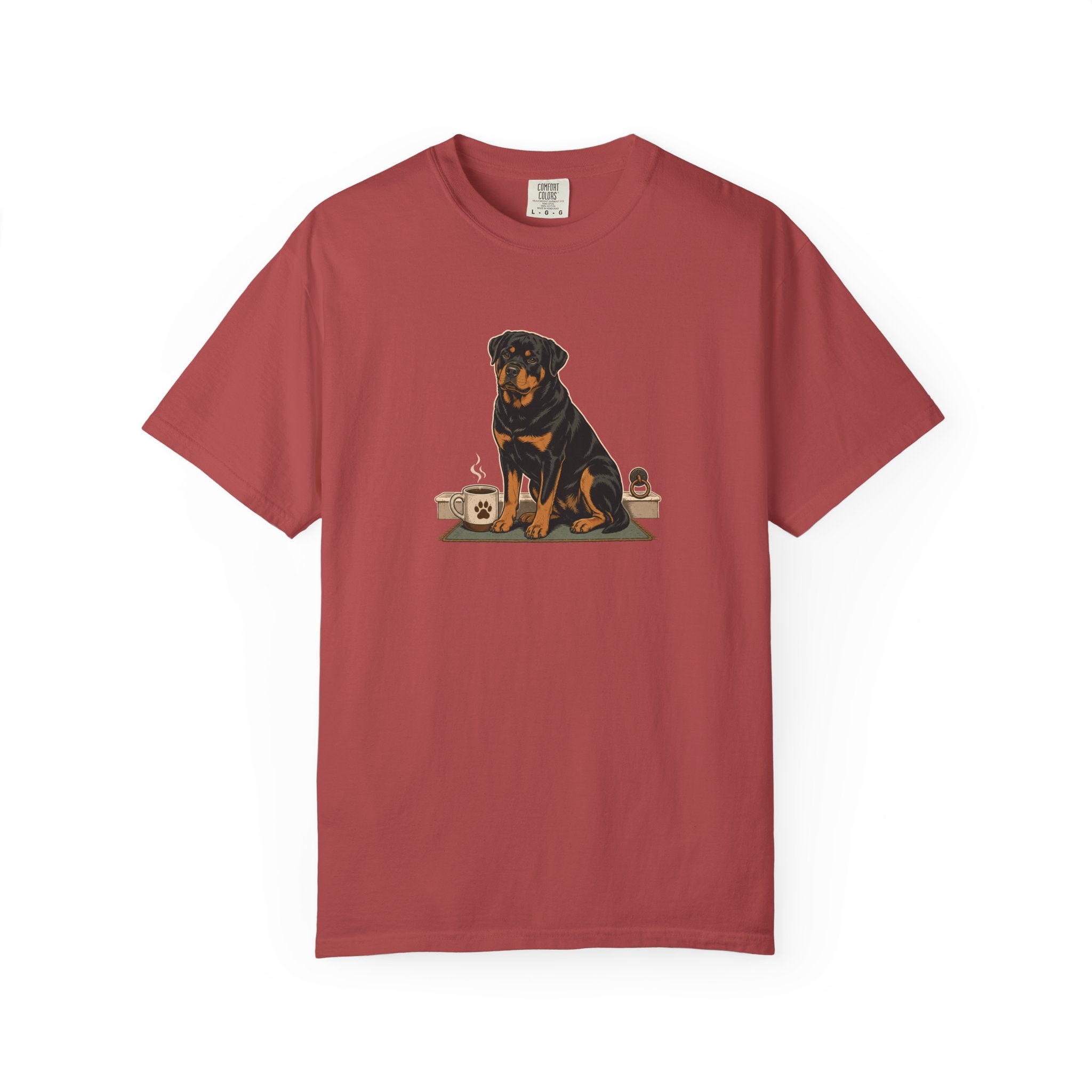 Rottweiler Heavy Roast Guardian Blend T-Shirt | Rottie Coffee Tee