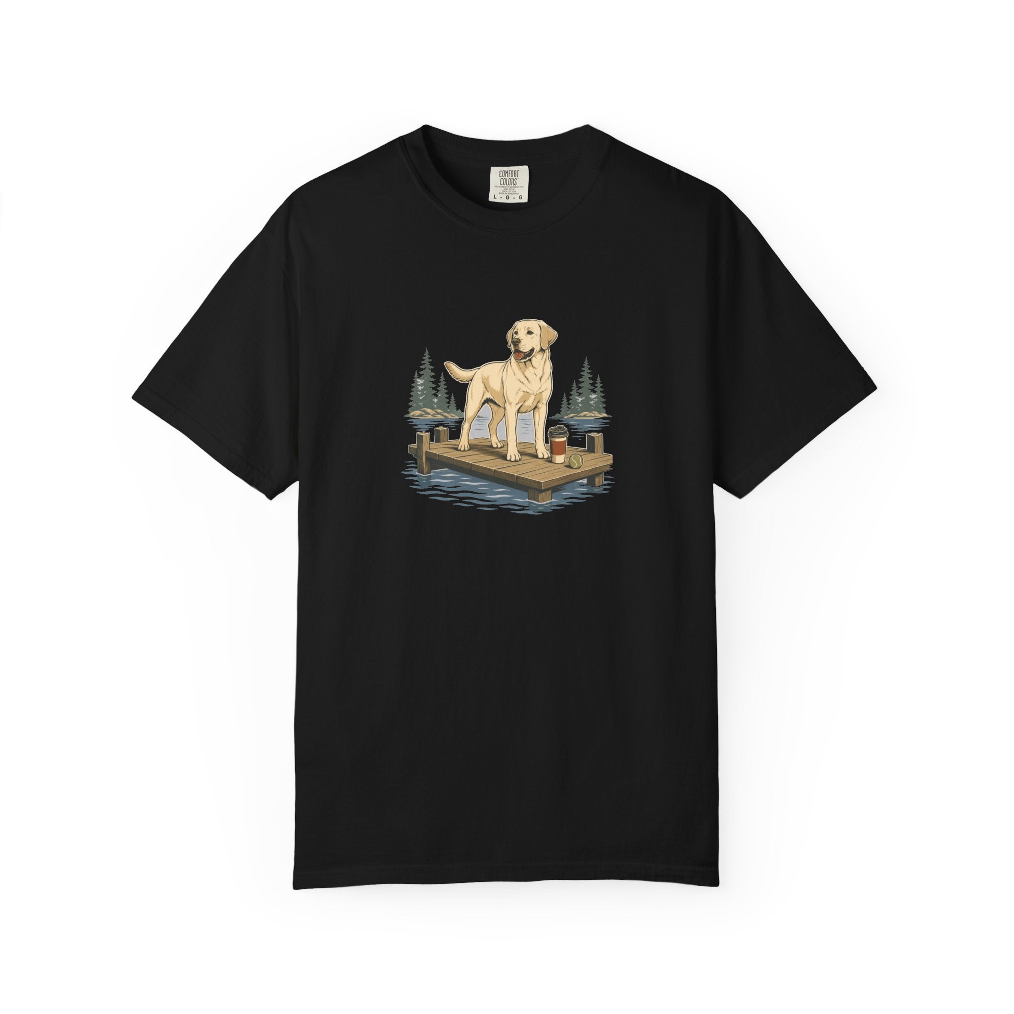 Labrador Retriever Lake Run T-Shirt | Lab Dog Lover Tee