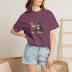 French Bulldog Tiny Cup Big Attitude T-Shirt | Frenchie Coffee Tee