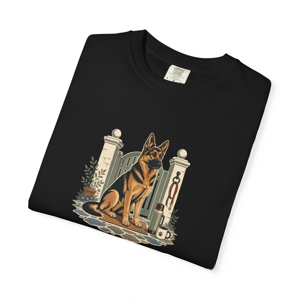German Shepherd Dog Watch Post T-Shirt | GSD Lover Tee