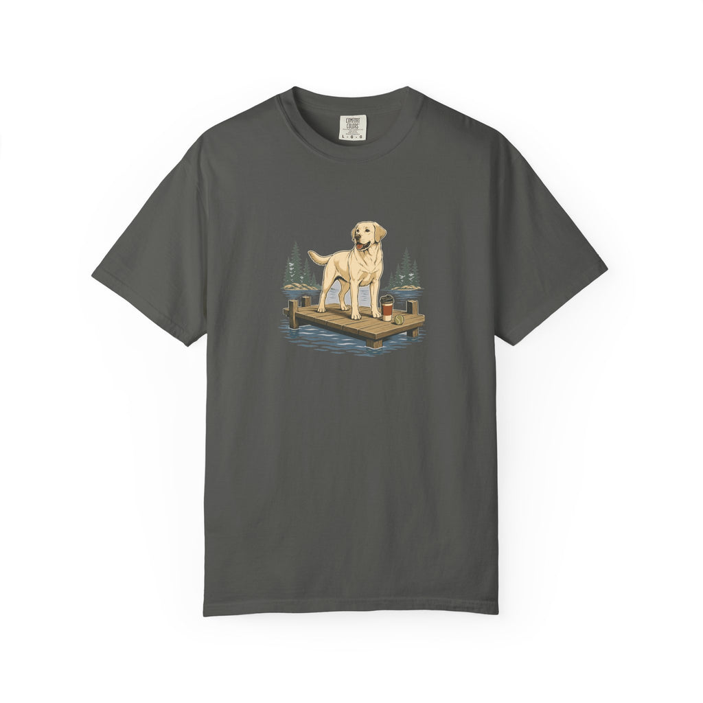 Labrador Retriever Lake Run T-Shirt | Lab Dog Lover Tee