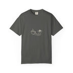 Coffee Leash Trail T-Shirt | Dog Hiking Coffee Lover Tee
