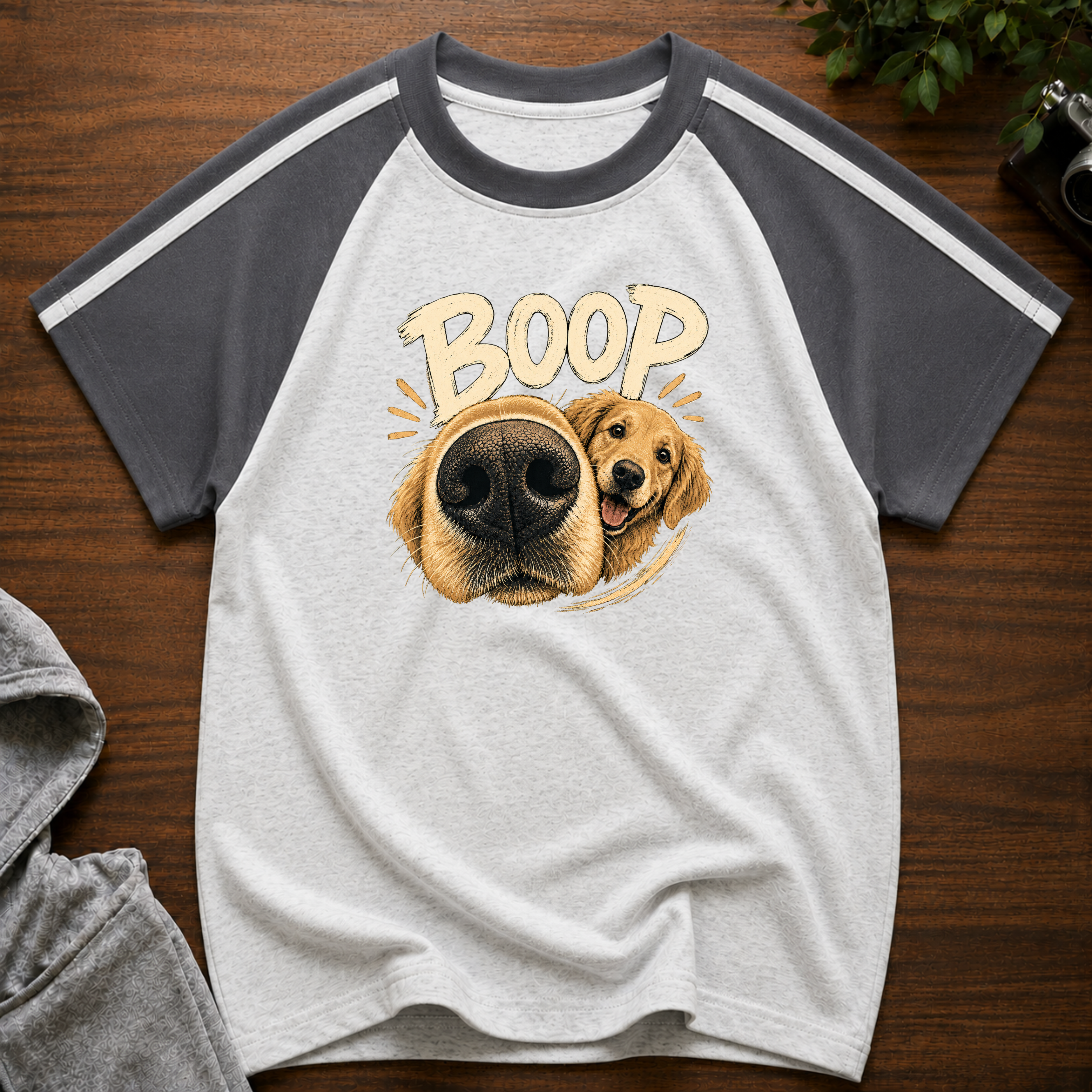 Boop Golden Brew Line Raglan T-Shirt