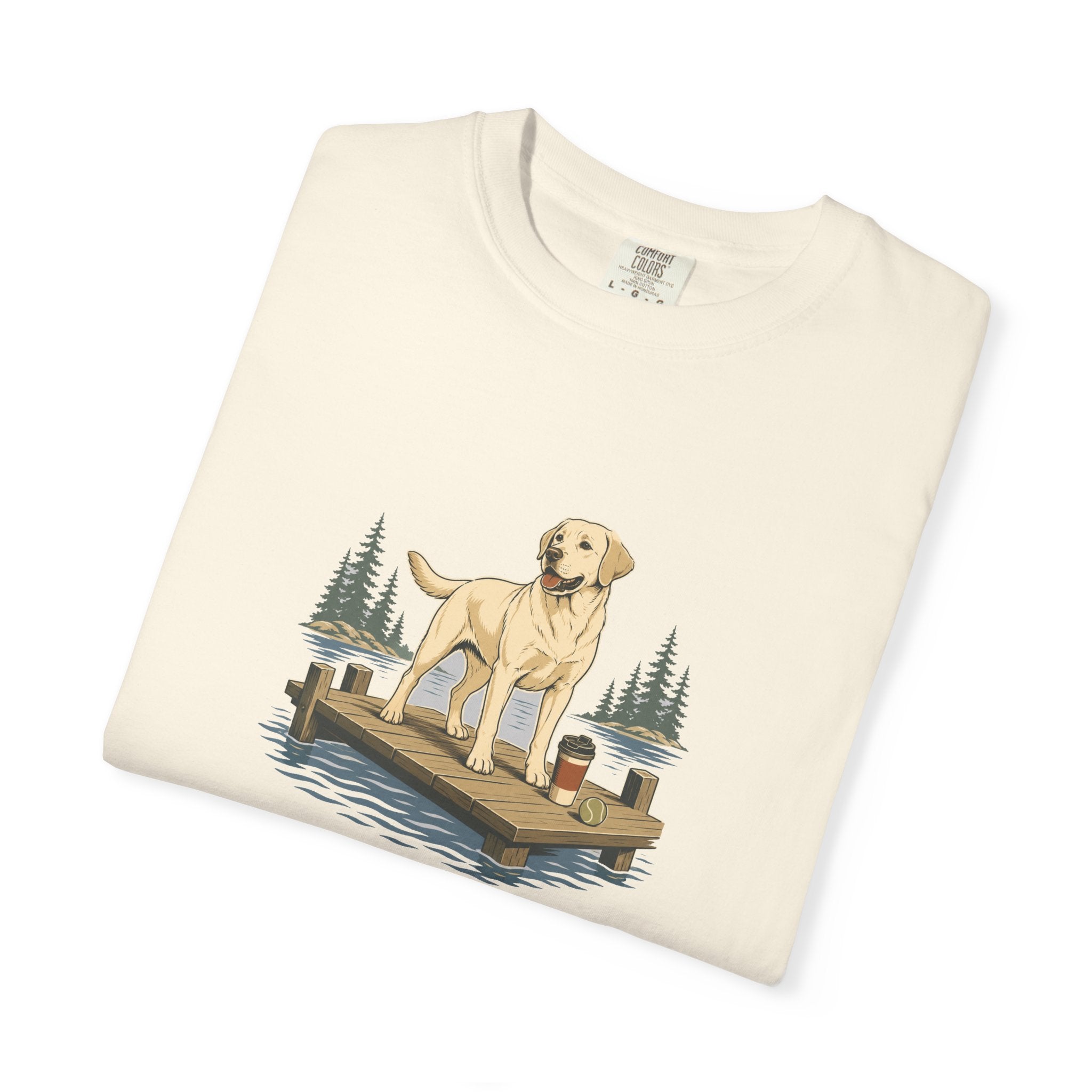 Labrador Retriever Lake Run T-Shirt | Lab Dog Lover Tee