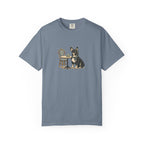 French Bulldog Tiny Cup Big Attitude T-Shirt | Frenchie Coffee Tee