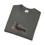 Dachshund Long Pour Espresso T-Shirt | Funny Dachshund Coffee Tee