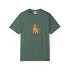 Golden Retriever Morning T-Shirt | Golden Dog Lover Coffee Tee