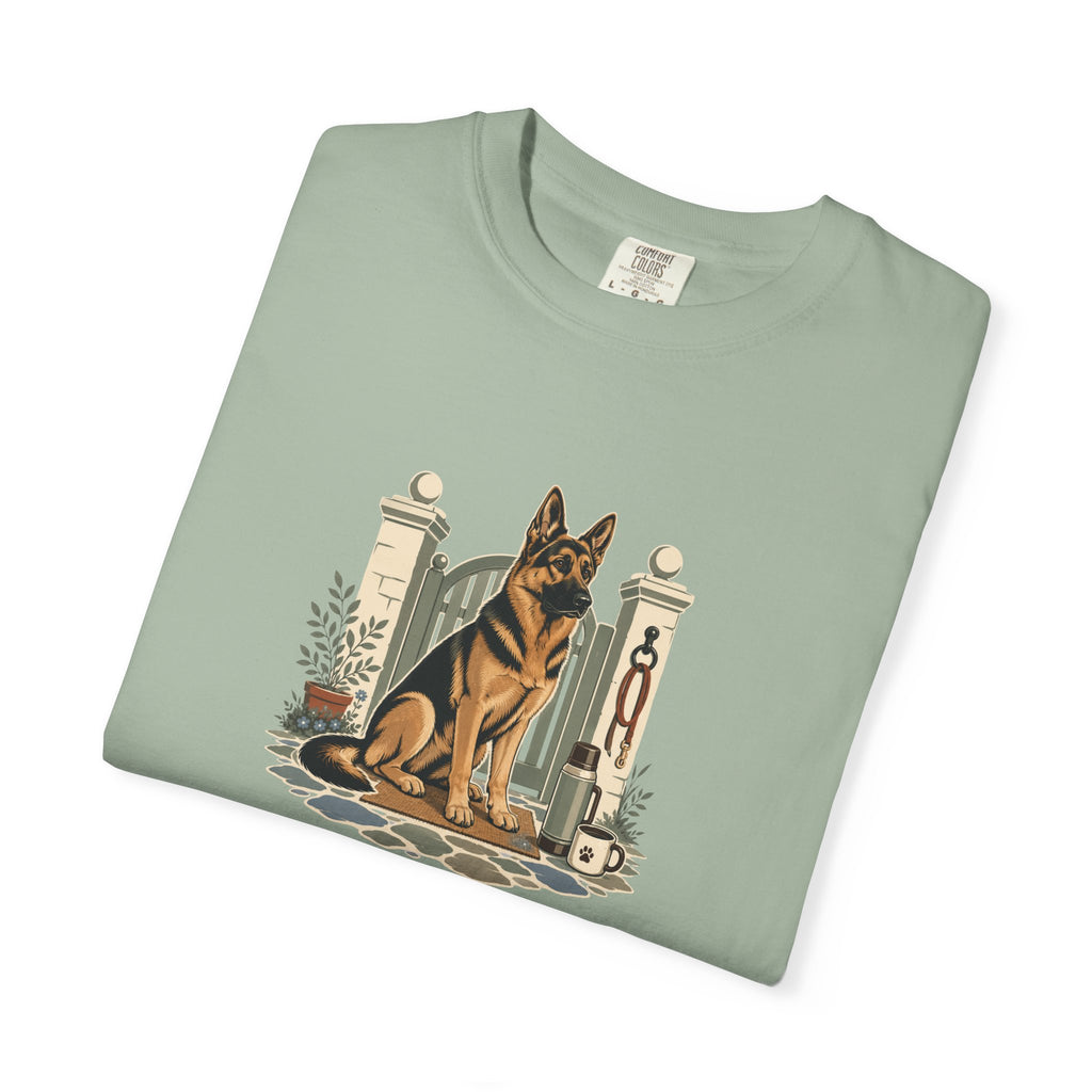 German Shepherd Dog Watch Post T-Shirt | GSD Lover Tee