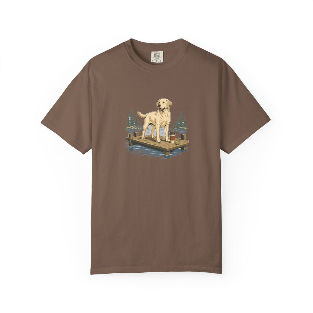 Labrador Retriever Lake Run T-Shirt | Lab Dog Lover Tee