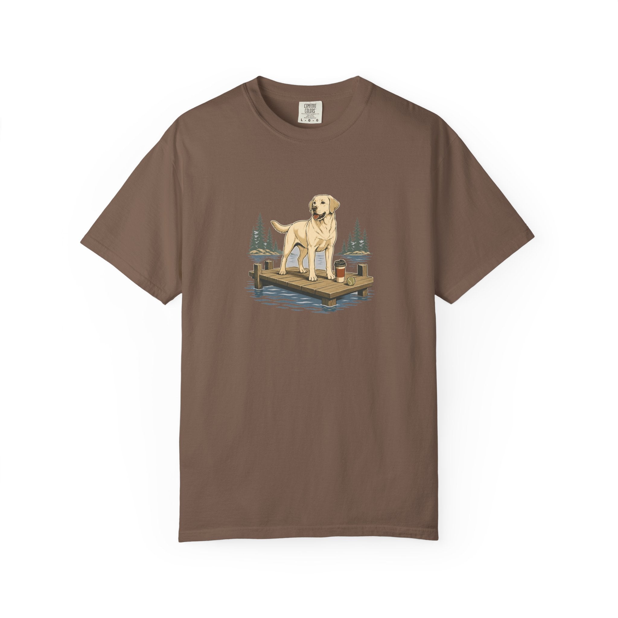 Labrador Retriever Lake Run T-Shirt | Lab Dog Lover Tee