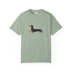 Dachshund Long Pour Espresso T-Shirt | Funny Dachshund Coffee Tee