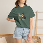 French Bulldog Tiny Cup Big Attitude T-Shirt | Frenchie Coffee Tee
