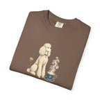 Poodle Foam Trim Cappuccino T-Shirt | Cute Poodle Coffee Tee
