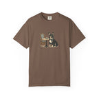 French Bulldog Tiny Cup Big Attitude T-Shirt | Frenchie Coffee Tee