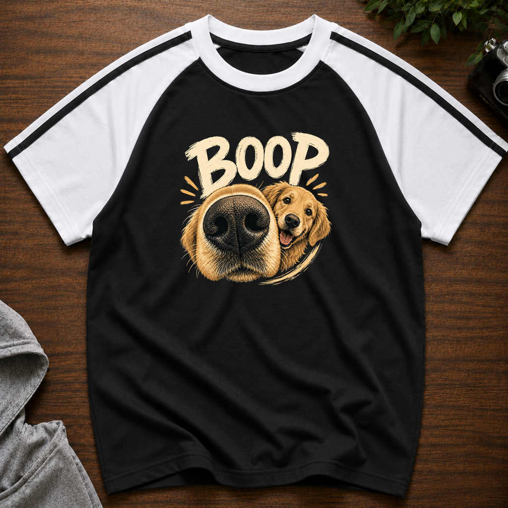 Boop Golden Brew Line Raglan T-Shirt