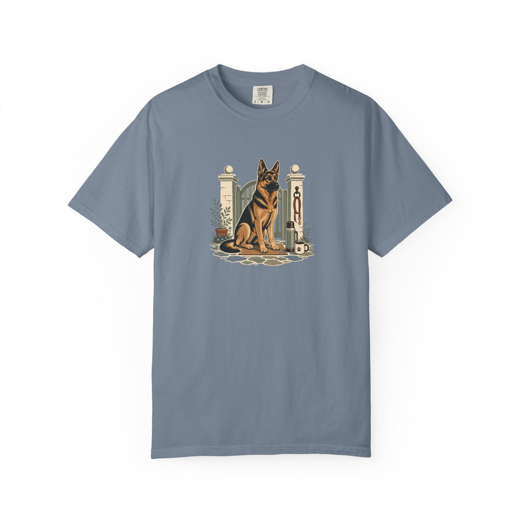 German Shepherd Dog Watch Post T-Shirt | GSD Lover Tee