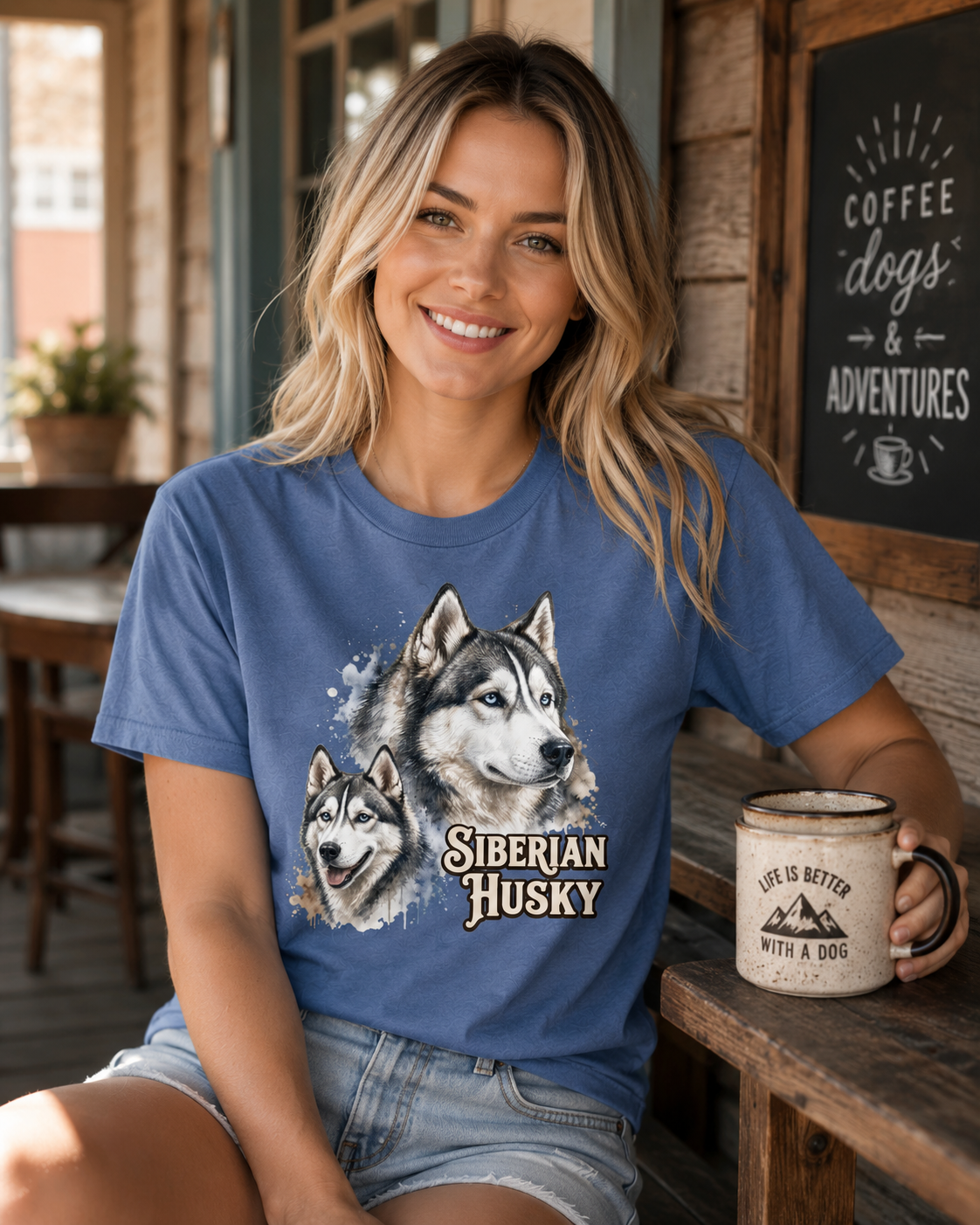 Siberian Husky T-Shirt | Siberian Husky Lover Tee