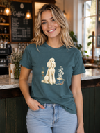 Poodle Foam Trim Cappuccino T-Shirt | Poodle Coffee Tee