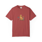 Golden Retriever Morning T-Shirt | Golden Dog Lover Coffee Tee