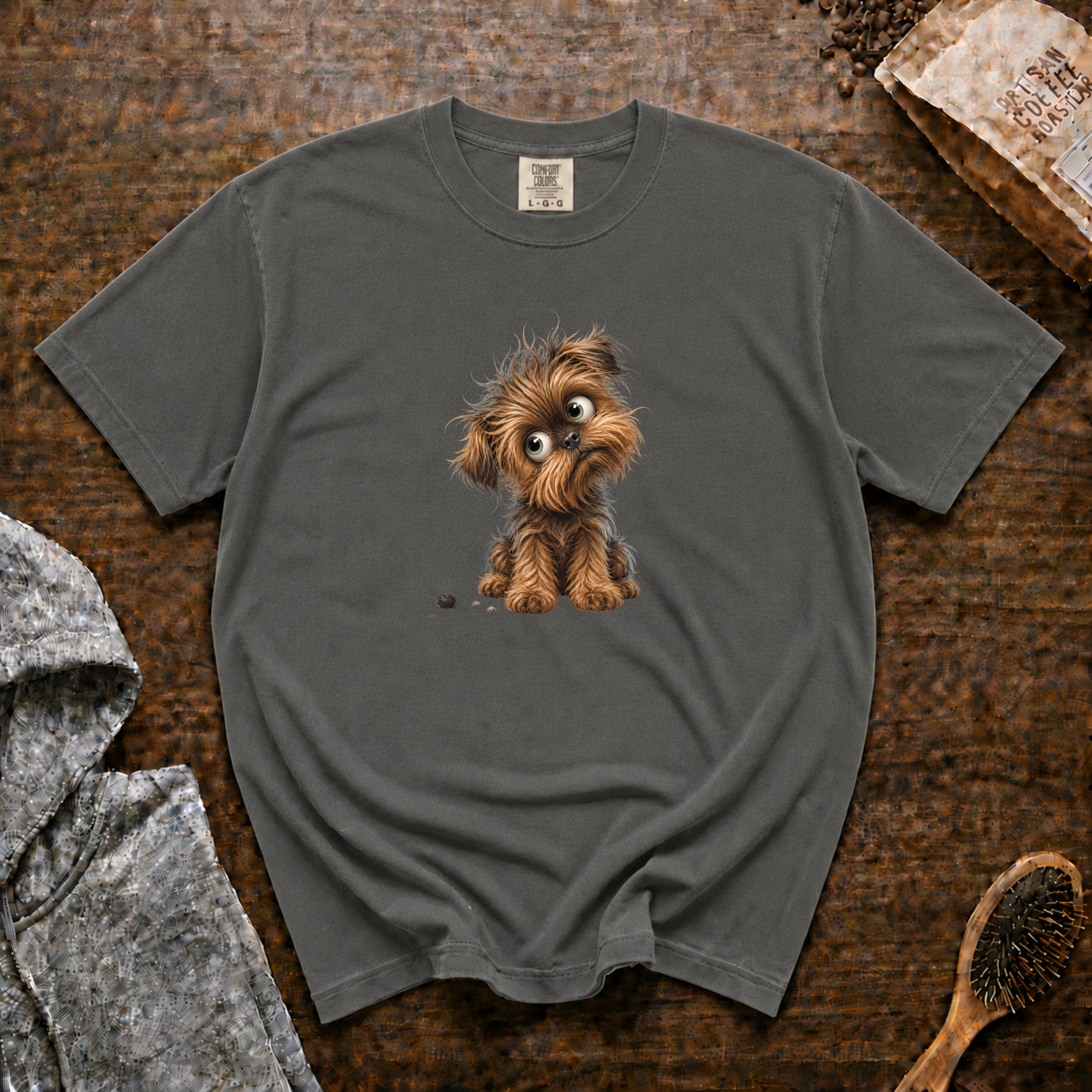 Affenpinscher Attitude T-Shirt — Pepper