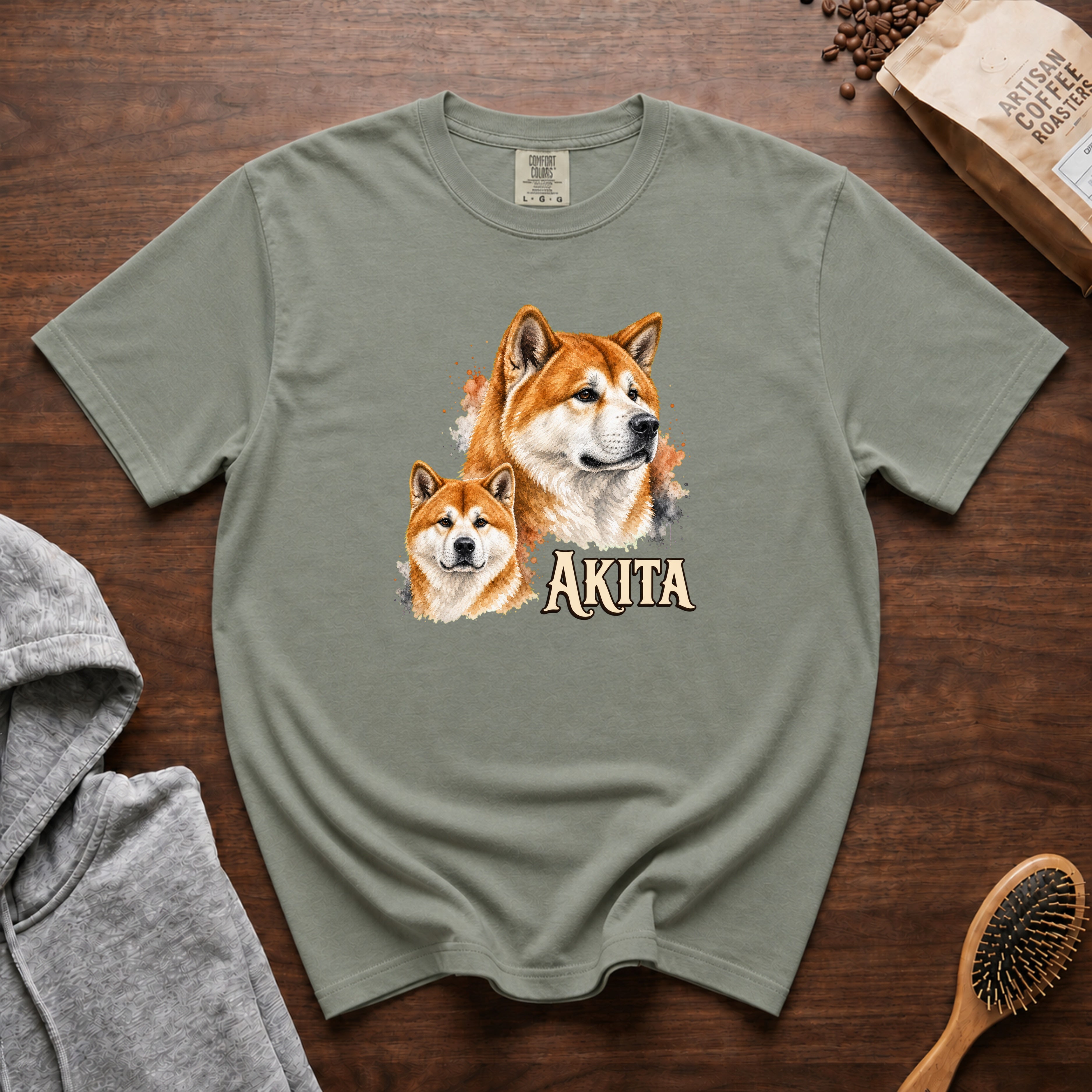 Akita T-Shirt — Bay