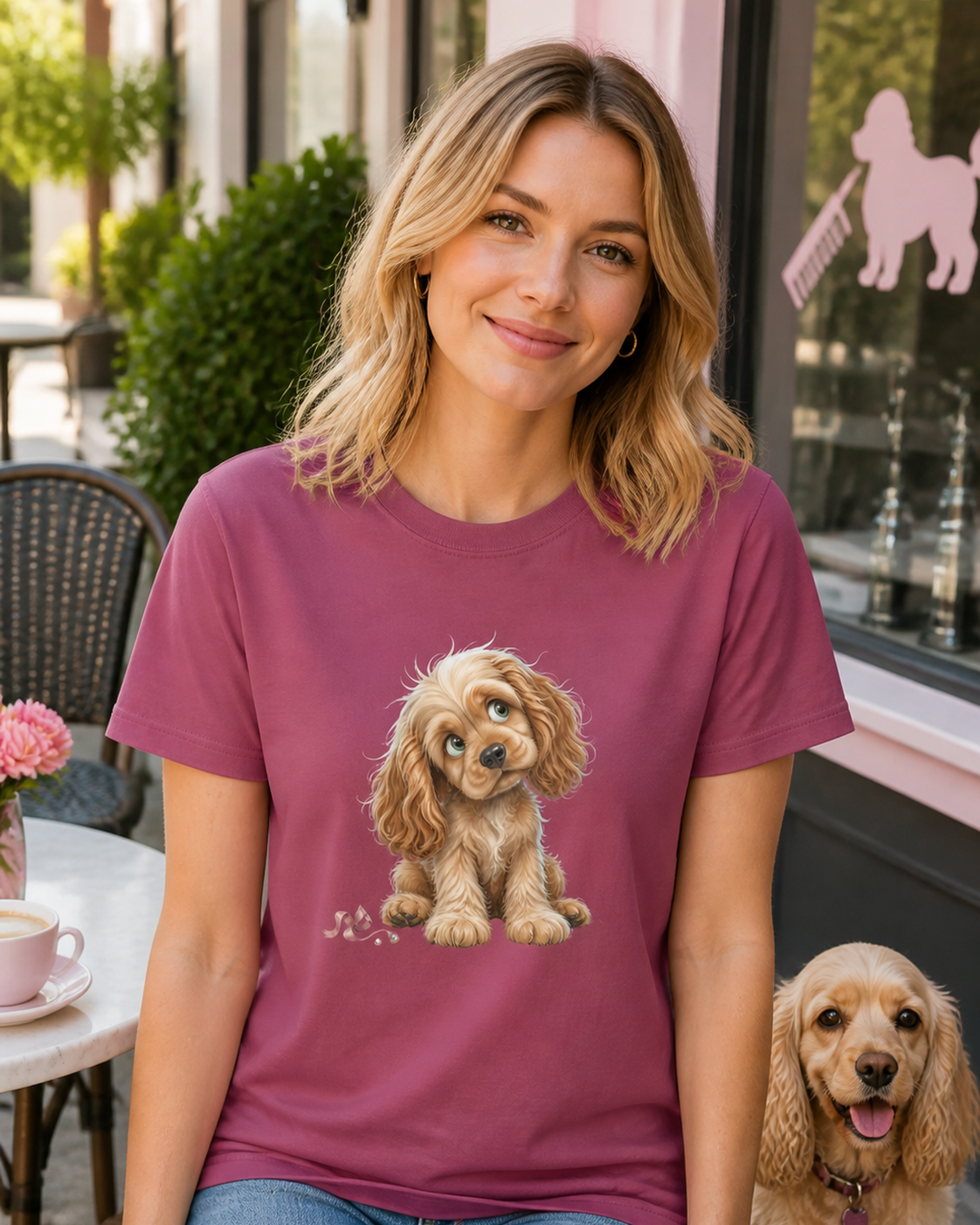 American Cocker Spaniel T-Shirt | American Cocker Spaniel Dog Lover Tee