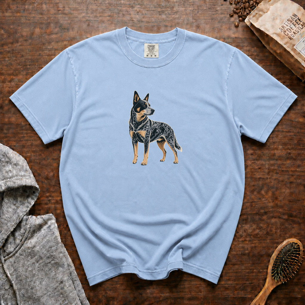 Australian Cattle Dog T-Shirt — Chambray