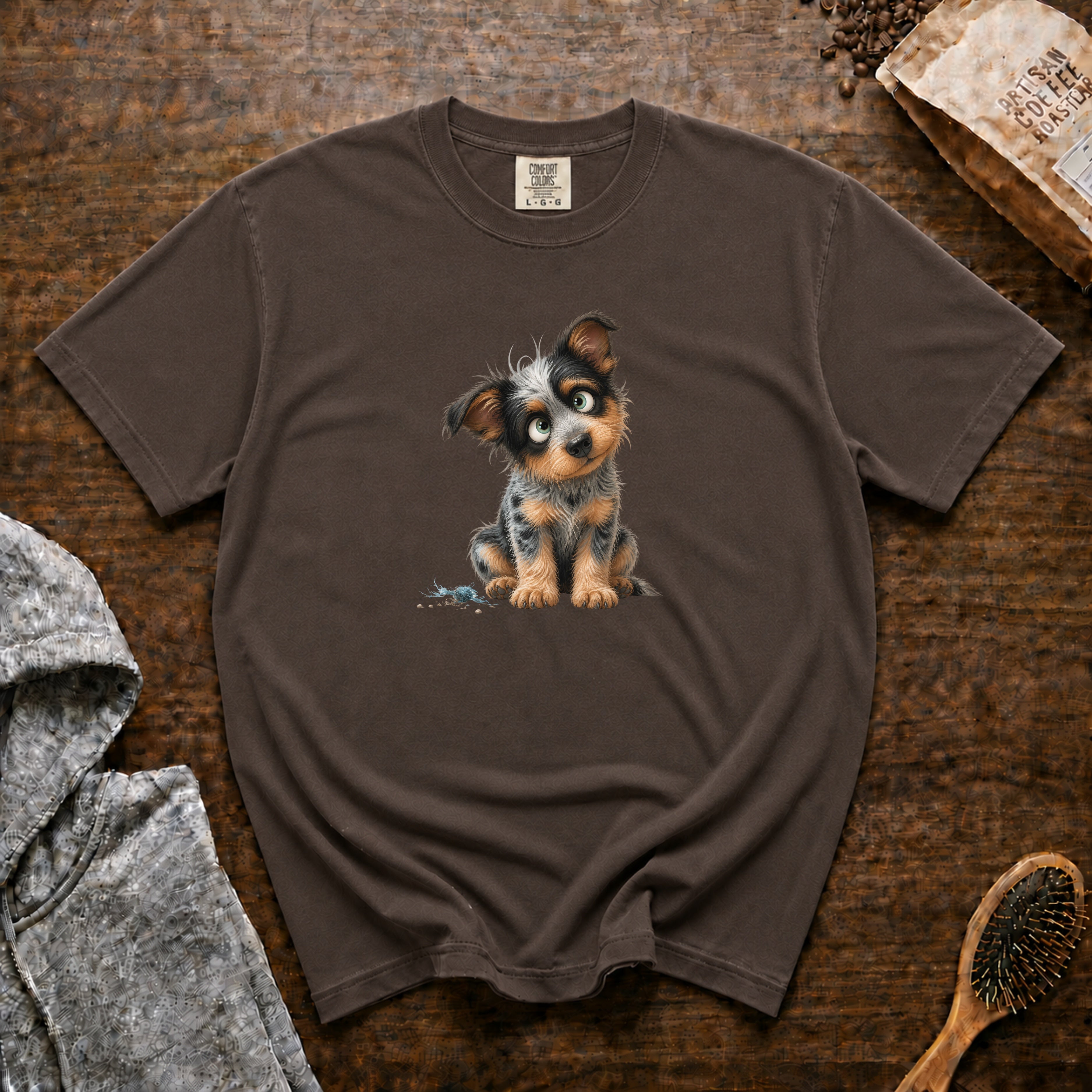 Australian Cattle Dog T-Shirt — Espresso