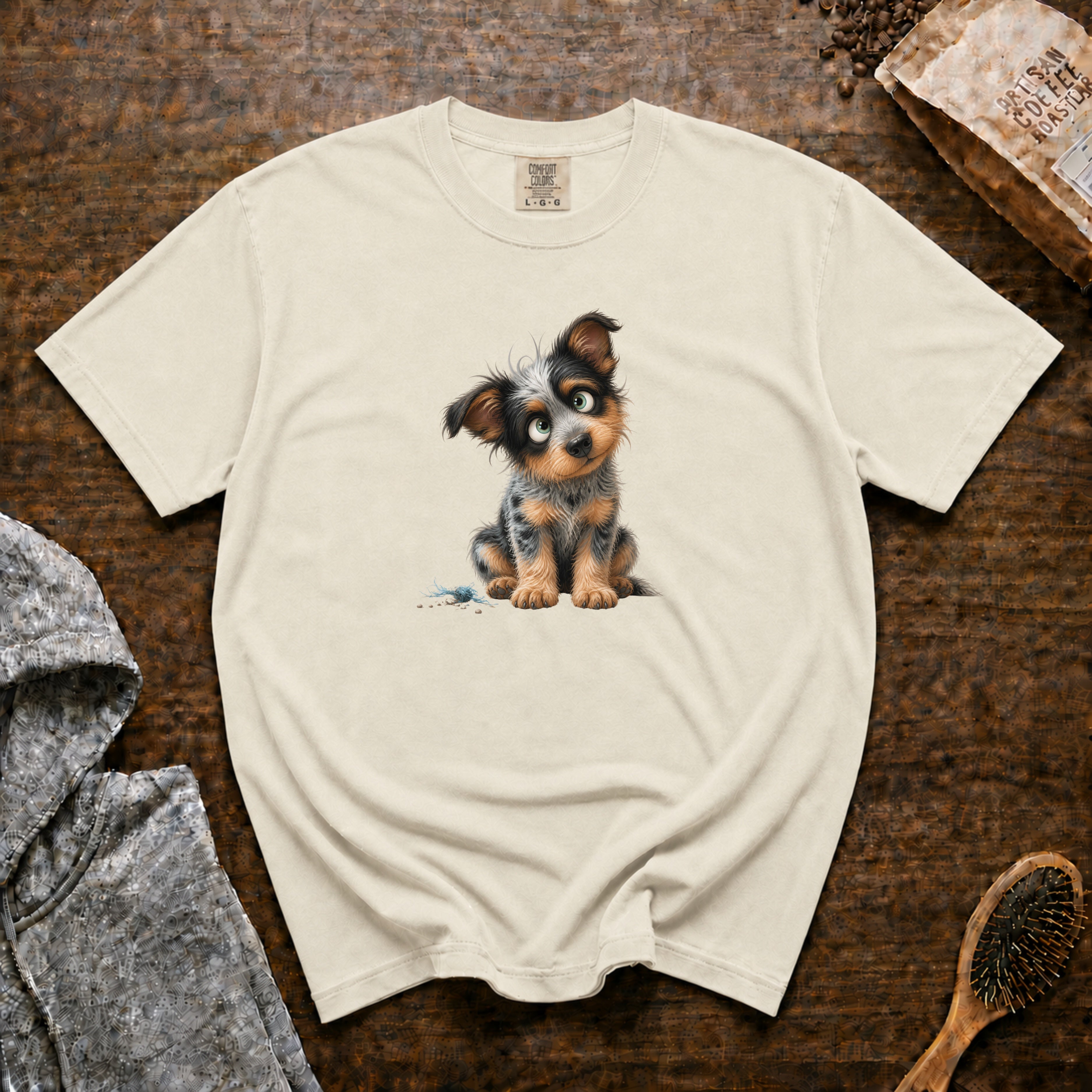 Australian Cattle Dog T-Shirt — Ivory