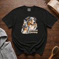 Australian Shepherd T-Shirt — Black