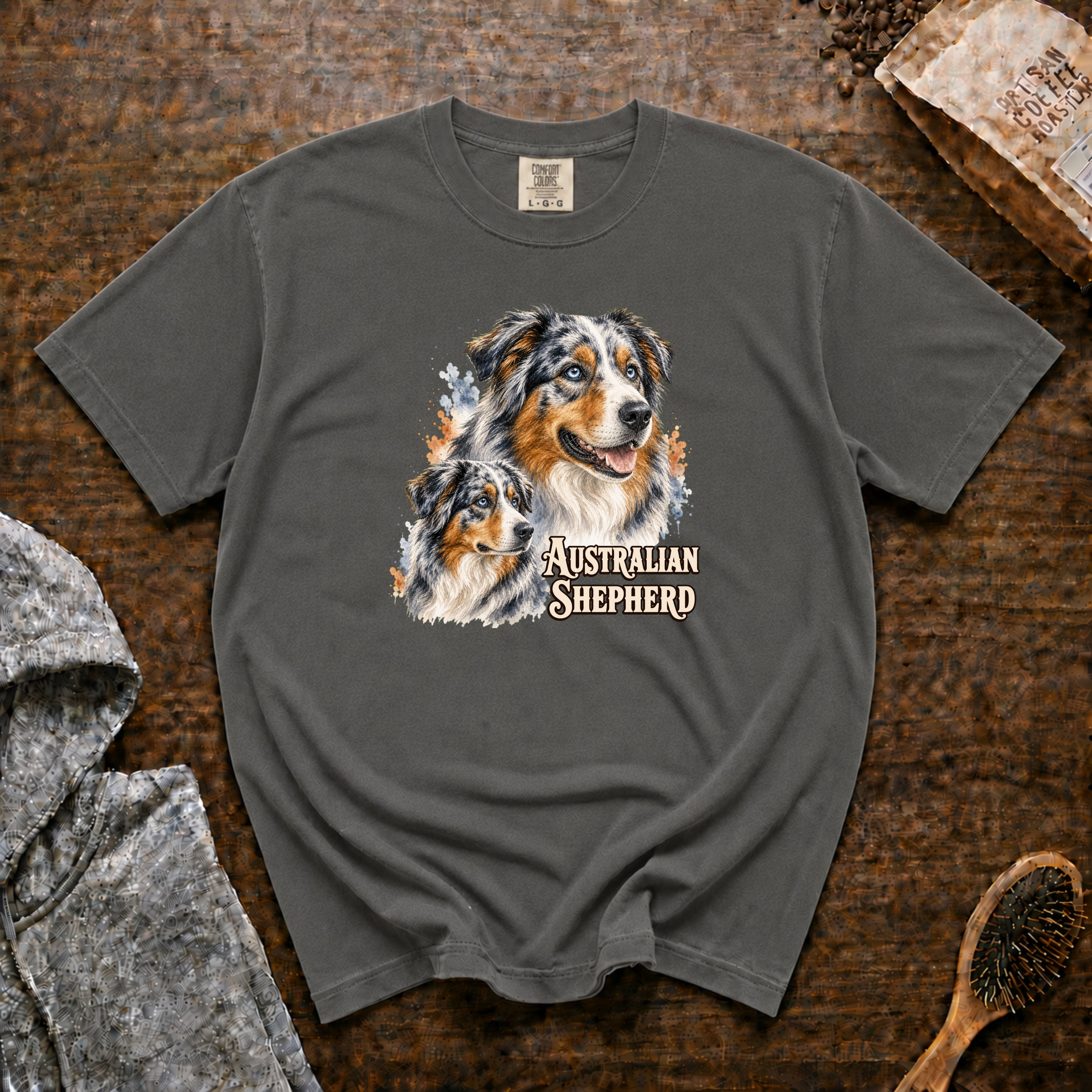 Australian Shepherd T-Shirt — Pepper