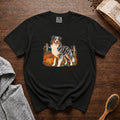 Autumn Aussie T-Shirt — Black