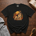 Autumn German Shepherd T-Shirt — Black