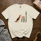 Bakery Door Beagle T-Shirt — Ivory